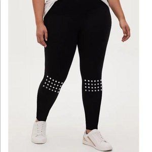 PREMIUM LEGGING - PYRAMID STUD BLACK